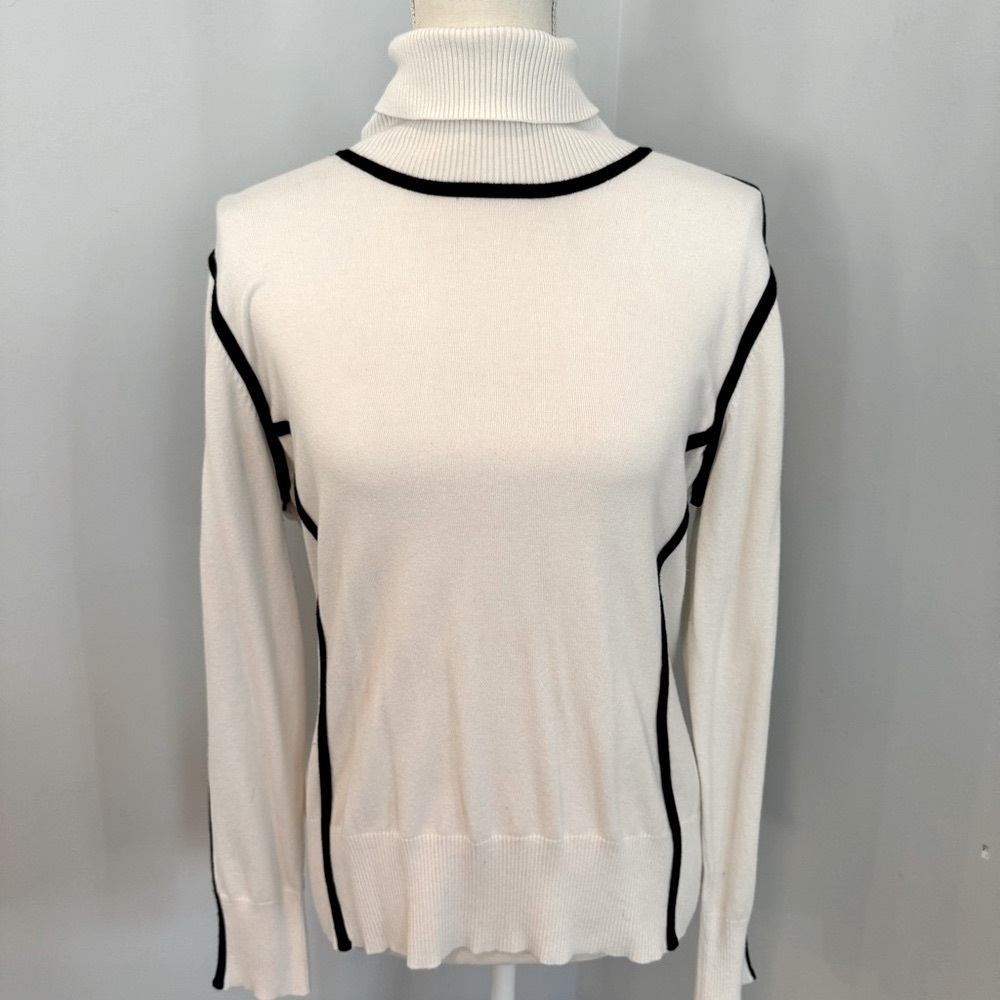 Black and White Sweater